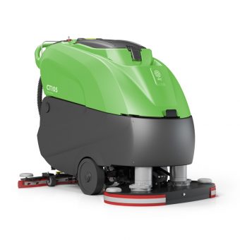 E-Macht 50L Commercial Floor Scrubbers High Cleaning Efficiency Machine  w/Handle 