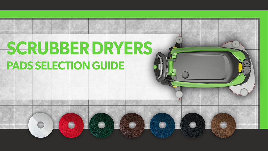 How to choose scrubber dryer pads - cover blog