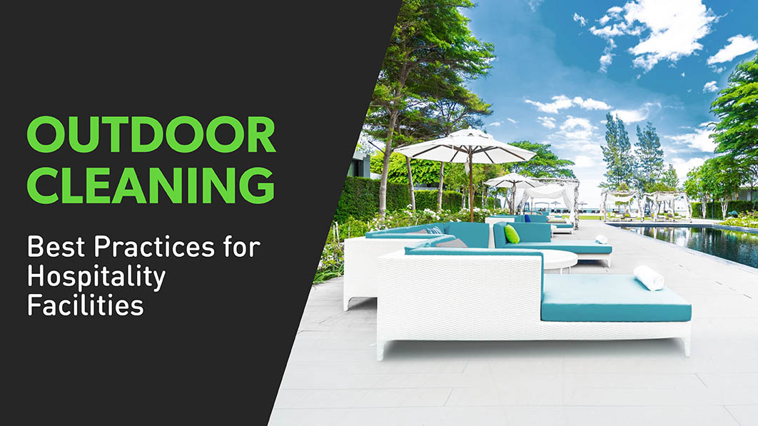 OUTDOOR CLEANING HOTEL