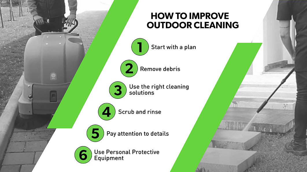 OUTDOOR CLEANING HOTEL infographic